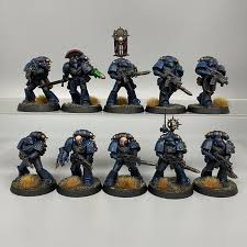 CHAOS SPACE MARINES PAINTED