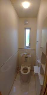 web内覧会 トイレにキッチンボードを貼る おそうじラクラク 格安led照明で予算削減 トイレのデザイン トイレ キッチンボード