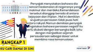 Ku cari damai di hati. Powtoon Sajak Ku Cari Damai Di Sini Tingkatan 2 Youtube