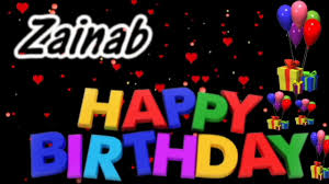 Zainab Happy Birthday Song With Name Zainab Happy Birthday Song Happy Birthday Song Youtube