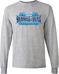 Swim And Dive T Shirts 2012 Mhsaa Swimming And Diving Championship Long Sleeve T Shirt Sport Swim Team Shirts Design Swim Shirt Designs Swim Shirts