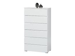Finden sie ihre einrichtung, von schlafzimmer bis wohnzimmer. Kommode Weiss Hochglanz 65 Cm X 40 Cm Mit 6 Schubladen Spice 0798007901
