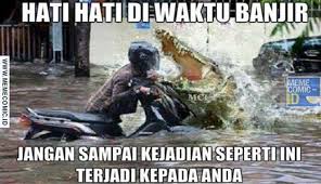Bencana Langganan Tiap Tahun Inilah 10 Meme Banjir Sudah Biasa Ala Orang Indonesia Yang Kocak Boombastis