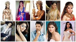 The settings, the costumes, the music score. Star Plus Mahabharata Star Cast Real Faces Youtube