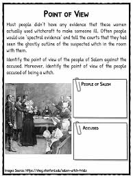 The witch trials could best be what do different witch hunts often have in common? Salem Witch Trials Facts Worksheets For Kids Includes Lesson Plans Study Material Resources On The Salem Witch Trials Facts Salem Witch Salem Witch Trials