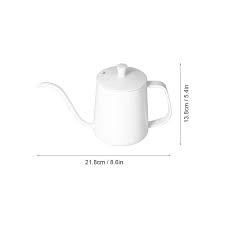 Amazon.com: Coffee Pot Coffee Pouring Hanging Tea Pot for Coffee Maker  Carafe(White 600ml) : לבית ולמטבח
