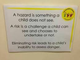 Hazard Vs Risk Forest School Activities Forest School Natural Playground