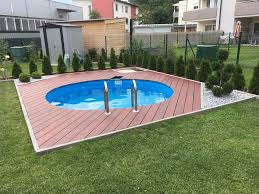 Kleingarten Pool Fenced In Yard Outdoor Decor Pool