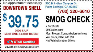Downtown Shell 39 75 Smog Check 300 N Indian Canyon Dr