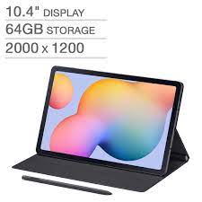 Maybe you would like to learn more about one of these? Samsung Galaxy Tab S6 Lite 64gb Oxford Gray Includes Book Cover Costco