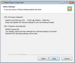 Media player codec pack is licensed as freeware for pc or laptop with windows 32 bit and. Media Player Codec Pack 4 5 2 Download For Pc Free