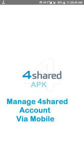 Download 4shared music 2.8.0 apk file (9.06mb) for android with direct link, free music & audio application to download from apk4now, . 4shared Mp3 And File Sharing Tool Download For Android And Ios Latest Apk
