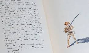Peter Pan S Dark Side Emerges With Release Of Original Manuscript Jm Barrie The Guardian Peter Pan Peter And Wendy Dark Side