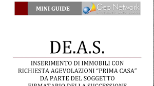 Le agevolazioni prima casa in caso di successione e successivo acquisto. De A S Inserimento Di Immobili Con Agevolazione Prima Casa Dichiarante Modello Telematico Youtube