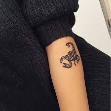 Scorpio Tattoo On Arm For Girls Tattoodesigns Scorpion Tattoo Tattoos Scorpio Tattoo