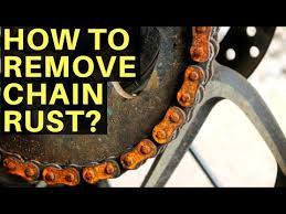 The oil prevents the air from reacting with the metal and thus prevents. Best Ways To Remove Chain Rust Solutions To Motorcycle Chain Noise Monsoon Bike Maintenance Youtube