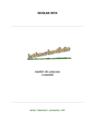 Dacă unele acte din listă lipsesc trebuie să furnizați informații maxime despre rudele dvs. Calameo Nicolae Nita In Padurea Cu Fiare Salbatice Vol I
