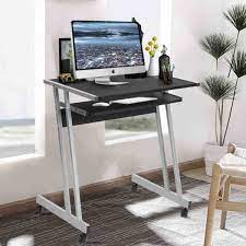 Small portable computer desk with keyboard tray. 21 Affordable Small Computer Desks With Sliding Keyboard Tray Vurni