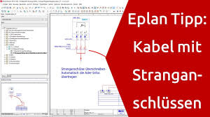 Eplan electric p8 x86 x64 bit full tek link indir elektronik mühendisliği okuyorsanız tam size göre alanında en iyisi indir full tam eplan p8. Eplan Tipp Kabel Mit Stranganschlusse Eplan P8 Tutorial Eplan Electric P8 Youtube