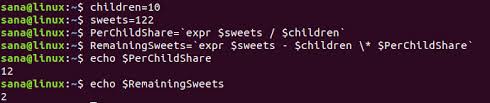 It uses expr external program with the help of backtick. How To Do Basic Math In Linux Command Line
