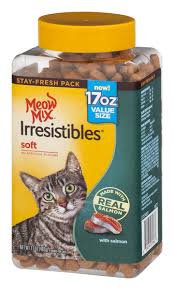 What is soft dry food for cats? Meow Mix Meow Mix Irresistibles Soft Cat Treats Salmon Hy Vee Aisles Online Grocery Shopping