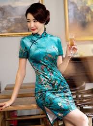 Black Velvet Lace Gold Trim Mini Cheongsam Dress Chinese Style Dress Cheongsam Dress Traditional Dresses