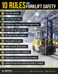 Poster campaign for concordia university's environment and health safety board promoting safe lab behaviour for the science department's graduate students. Forklift Safety Poster Creative Safety Supply