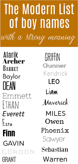 25 Strong Baby Boy Names With Meanings In 2020 Strong Boys Names Baby Boy Names Strong Strong Baby Names