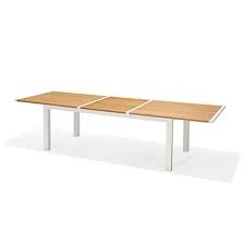 table de jardin extensible en teck 6 a 10 places table de jardin table jardin extensible meuble jardin