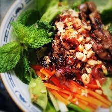 Beef Bun Bo Xao Lemongrass Recipe Rice Noodles Salad Vermicelli Noodles Vietnamese Chilled Cold N Vermicelli Recipes Beef Vermicelli Beef And Noodles