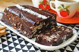 sadece uc malzemeli pudingli mozaik pasta tarifi tatli pasta tarifleri food cakes