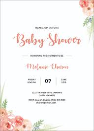 Top view trendy leather sandal, flat lay. 12 Free Editable Baby Shower Invitation Card Templates