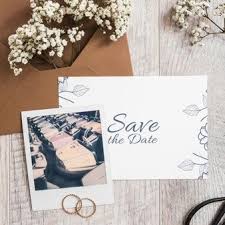 Download Save The Date Card Mockup For Free In 2020 Wedding Card Design Vintage Wedding Cards Wedding Invitation Design Modern