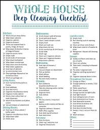 house cleaning lists sada margarethaydon com