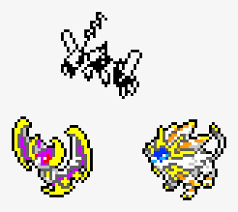 Discover (and save!) your own pins on pinterest Pixel Art Pokemon Pikachu Deguise Lunala