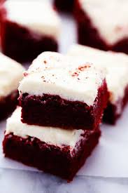 Red Velvet Brownies With Cream Cheese Frosting Your Inspiration For The Best Taste Brownies Recipe Homemade Frosting Recipes Desserts