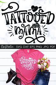 Download Tattooed Mama Svg Inked Mama Svg Tattoos 684867 Cut Files Design Bundles