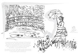 Free claude monet coloring page to print and color. Claude Monet Coloring Sheets Sketch Coloring Page Coloring Pages Claude Monet Monet