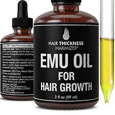 Emu oil is a good emulsifier, has good blendability. Amazon Com Emu Oil For Hair Growth By Hair Thickness Maximizer Best Organic Natural Oils Treatment With Omega 3 6 9 Stop Hair Loss Now Hair Thickening Serum To Replenish Hair Follicles