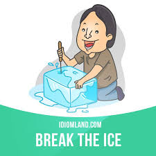 Bite Off More Than You Can Chew Clipart Break The Ice Means To Make People Who Have Not Met Before Feel More Relaxed With Each Other Example The English Idioms Idioms English Vocabulary Words