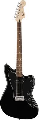 Okay so the squier affinity series jazzmaster looks like a jazzmaster in profile. Squier Affinity Series Jazzmaster Hh Black With Indian Laurel Fingerboard Sweetwater