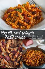 Pikante Pastasauce Rezept Mediterrane Rezepte Rezepte Und Pastasaucen