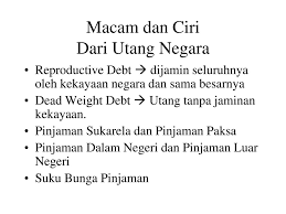 Tidak sanggup bayar hutang anak ini dipaksa ikut kerumahnya untuk diperkosa oleh suami| jelang siang. Utang Negara Endri Sanopaka S Sos Ppt Download