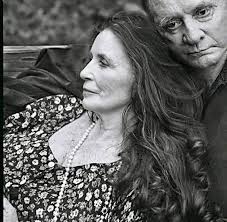 Johnny Cash and June Carter Cash with Billy Graham and Ruth Graham