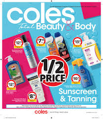 Sunscreen reduces the amount of uv radiation reaching your skin by providing a barrier to absorb or filter uv rays away from your skin, preventing damage to the cells below. Coles Current Catalogue 22 01 28 01 2020 Au Catalogue 24 Com