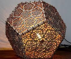 While a lot of artists in the 21st century move towards the digital medium, yelena filipchuk & serge beaulieu quit their tech jobs to make real world objects. Dodecahedron Shadow Lamp 4 Steps With Pictures Instructables