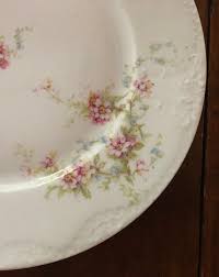 Half Price Haviland Sale Antique Haviland Limoges Dinner Plate Pink Flowers Lacey Blank Antique China Limoges Pla Antique Haviland Limoges Antiques Plates