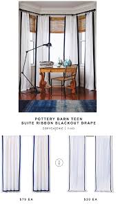 williams sonoma striped edge linen