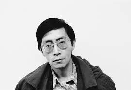 Poet Bei Dao, after a poetry reading at the Goethe Institut, Wanchai, 12  January 1997