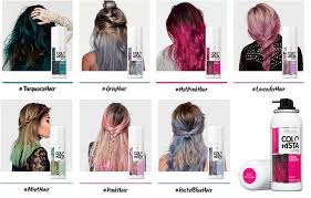 22 Splendid Hair Spray Color Temporary Hairpost Hairspray Hair Color Spray Colorista Hair Dye Coloured Hair Spray